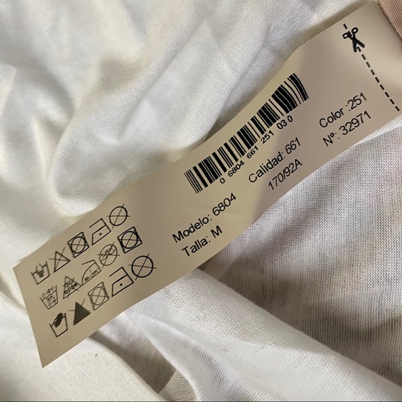 2/$20 NWT Massimo Dutti Laced Strappy Toga T-Shirt LightWeight Summer Tee - Picture 12 of 16